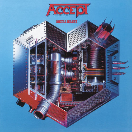 Accept - Metal heart (180gr./Insert/Black Vinyl, High Quality LP)