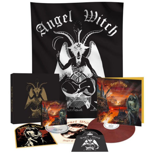 Angel Witch - Angel of light (Lp Red With White/Black Marble / Lp+7-Inch+CD Boxset, Digipak CD)