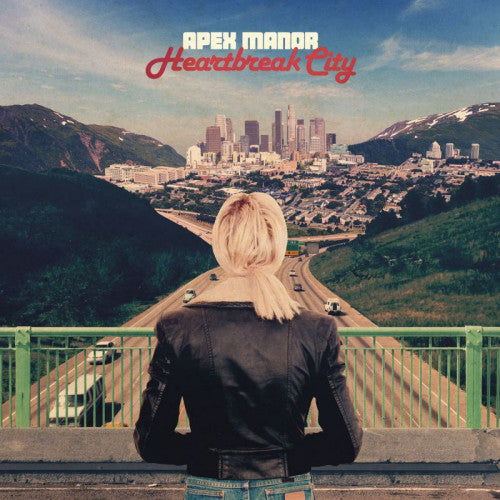 Apex Manor - Heartbreak city (Red Coloured Vinyl, Coloured Vinyl LP)