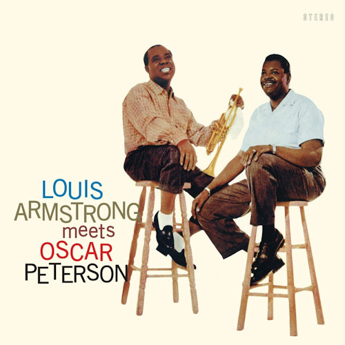 Louis Armstrong - Meets oscar peterson (Blue Vinyl/ 180gr., High Quality, Coloured Vinyl LP)