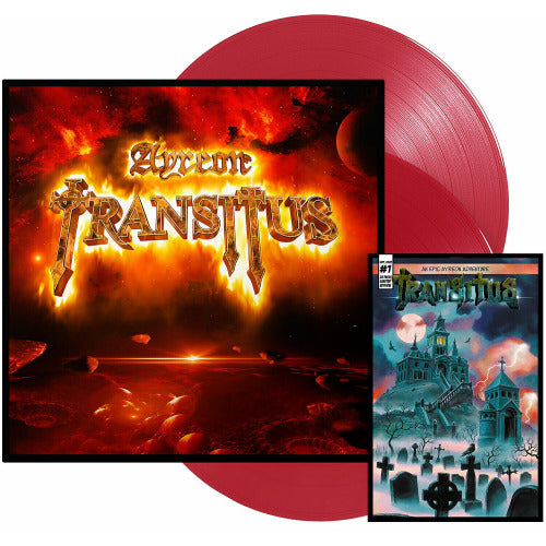 Ayreon - Transitus (Red Transparent Vinyl / 180gram / Incl.28pgs Comic Book, High Quality, Gatefold Sleeve, Coloured Vinyl LP)