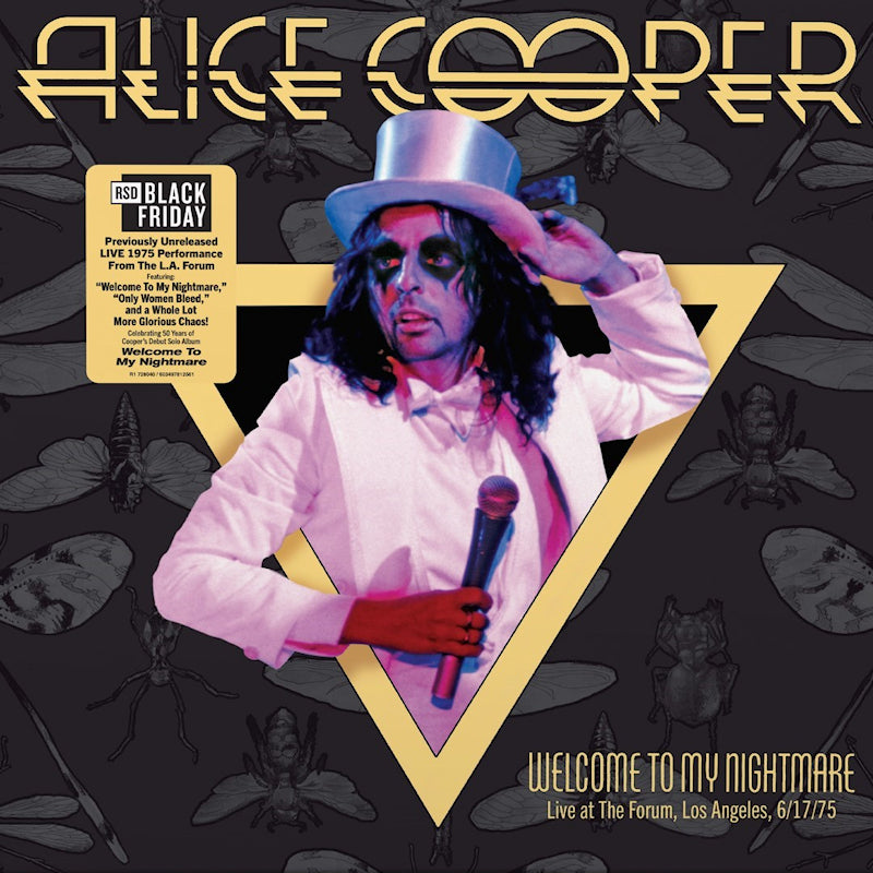 Alice Cooper - Welcome to my nightmare live from the forum 6/17/75 (Black Friday LP)
