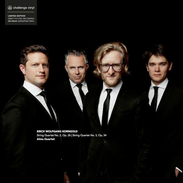 Alma Quartet - Korngold: string quartet no. 2, op. 26 / string quartet no. 3, op. 34 (Direct-To-Disc Recording LP)