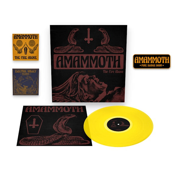Amammoth - Fire above (-Transparent Yellow Vinyl-, Coloured Vinyl LP)