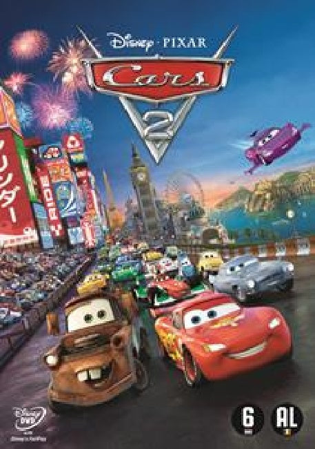 Animation - Cars 2 (Cast: Owen Wilson, Michael Caine /By: John Lasseter DVD movie)