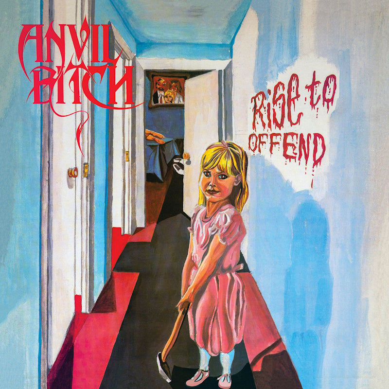 Anvil Bitch - Rise to offend (magenta) (Magenta, Insert, Coloured Vinyl, Reissue, Limited Edition LP)