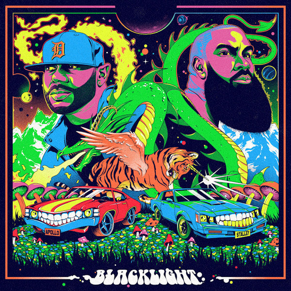 Apollo Brown & Stalley - Blacklight (Blacklight Jacket W/ Neon Green Vinyl, Coloured Vinyl LP)