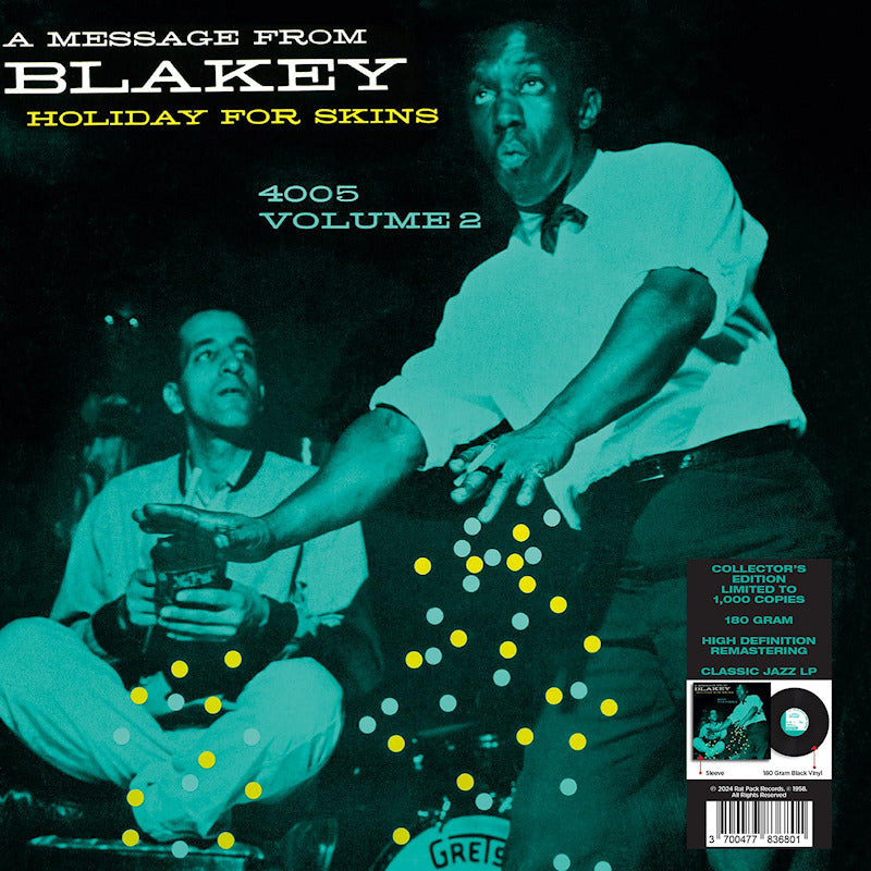 Art Blakey - Holiday for skins volume 2 (High Quality, Limited Edition LP)