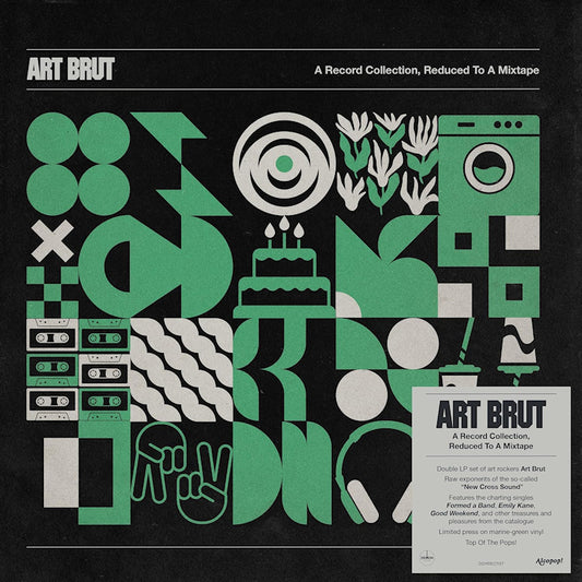 Art Brut - A record collection, reduced to a mixtape (Green, Coloured Vinyl LP)