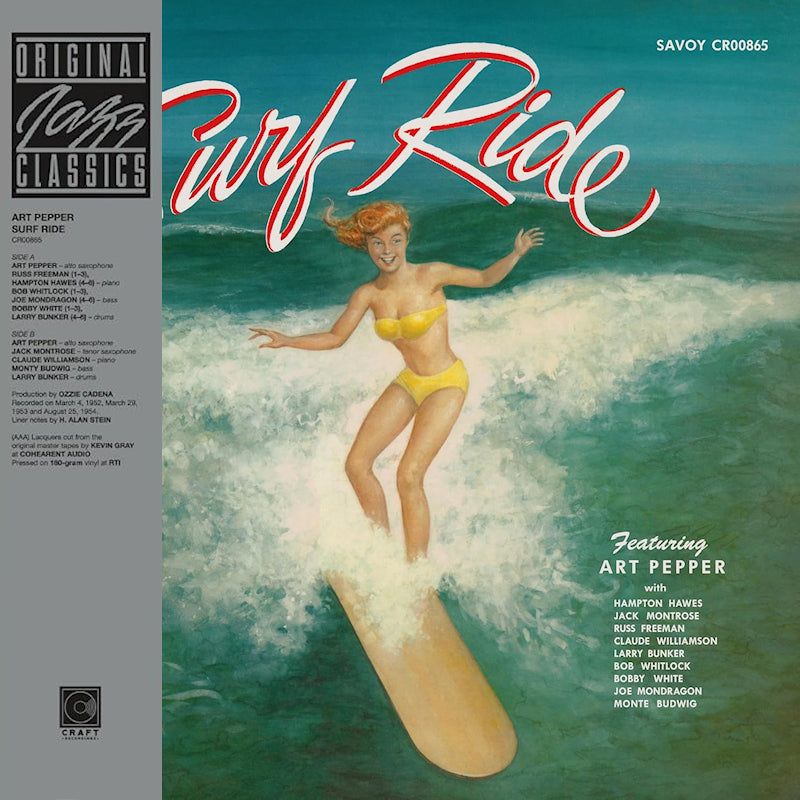 Art Pepper - Surf ride (High Quality, Remastered LP)