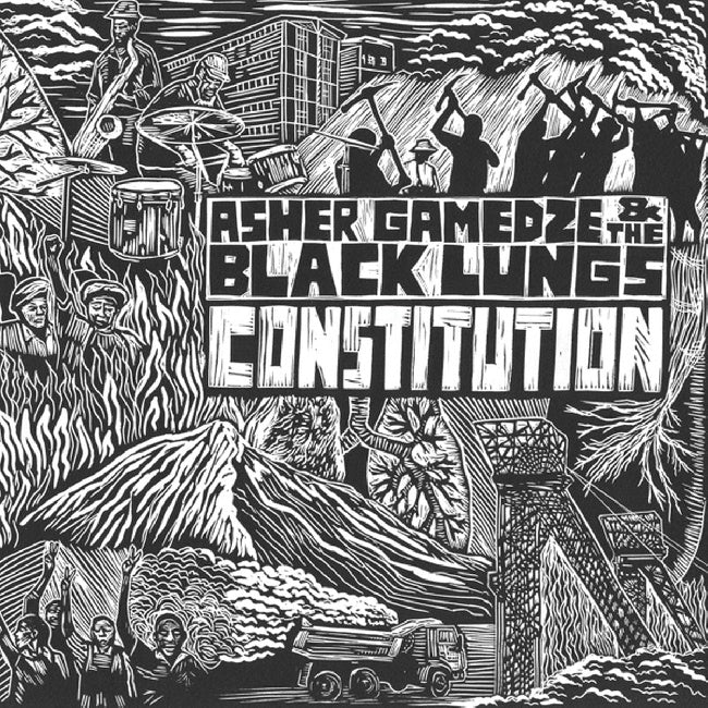 Asher Gamedze & The Black Lungs - Constitution (Gatefold Sleeve LP)