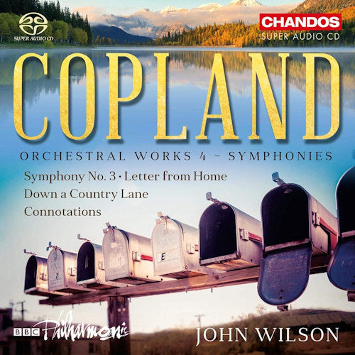 A. Copland - Orchestral works 4 - symphonies (Bbc Philharmonic Orchestra/John Wilson, Super Audio CD CD)