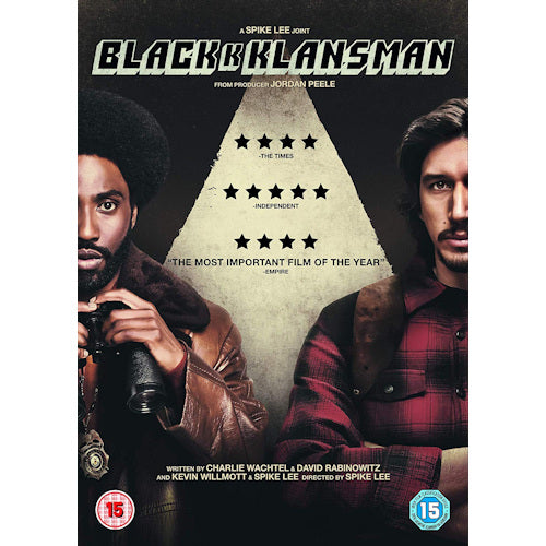 Movie - Blackkklansman (Uk Version /Cast: Topher Grace, Adam Driver DVD movie)