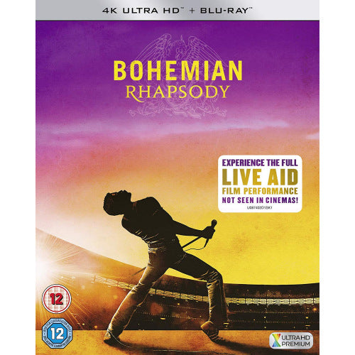 Movie - Bohemian rhapsody (Uk Version /Cast: Rami Malek blu ray movie)