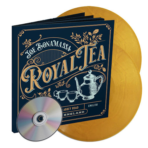 Bonamassa, Joe - Royal tea (2lp+CD / Shiny Gold Vinyl / Artbook W/48pgs, Earbook, Coloured Vinyl LP)