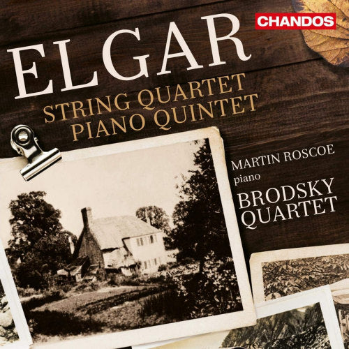 Brodsky Quartet Martin Roscoe - Elgar string quartet piano quintet (Brodsky Quartet/Martin Roscoe CD)