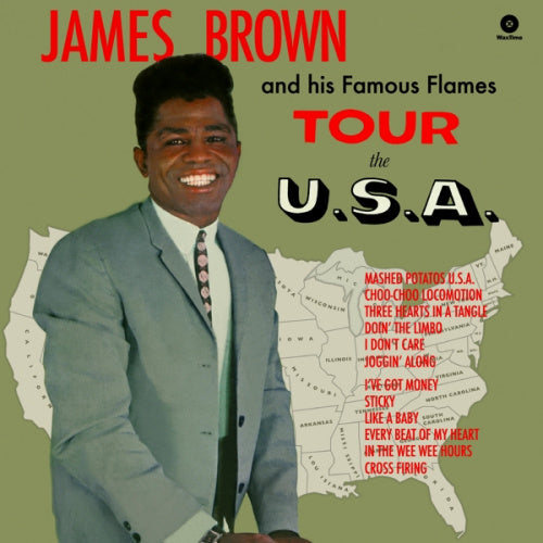 James Brown - Tour the u.s.a (Ft. His Famous Flames / Incl.2 Bonus Tracks / 180gr., High Quality LP)