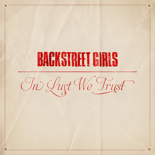 Backstreet Girls - In lust we trust (CD)