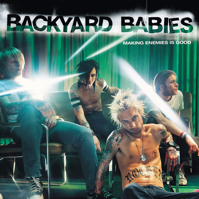 Backyard Babies - Making enemies is good (High Quality, Transparent, Coloured Vinyl, Reissue, Limited Edition LP)