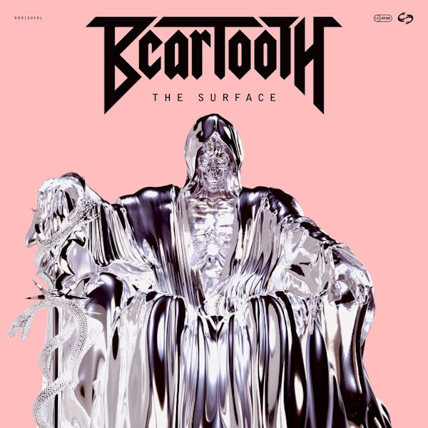Beartooth - The surface -splattered vinyl- (180gr. Clear Vinyl With Red/White/Blue Splatter Vinyl, High Quality, Transparent, Coloured Vinyl, Gatefold Sleeve LP)