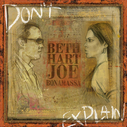 Beth Hart & Joe Bonamassa - Don't explain (180gr. / Clear Vinyl, High Quality, Transparent, Coloured Vinyl LP)