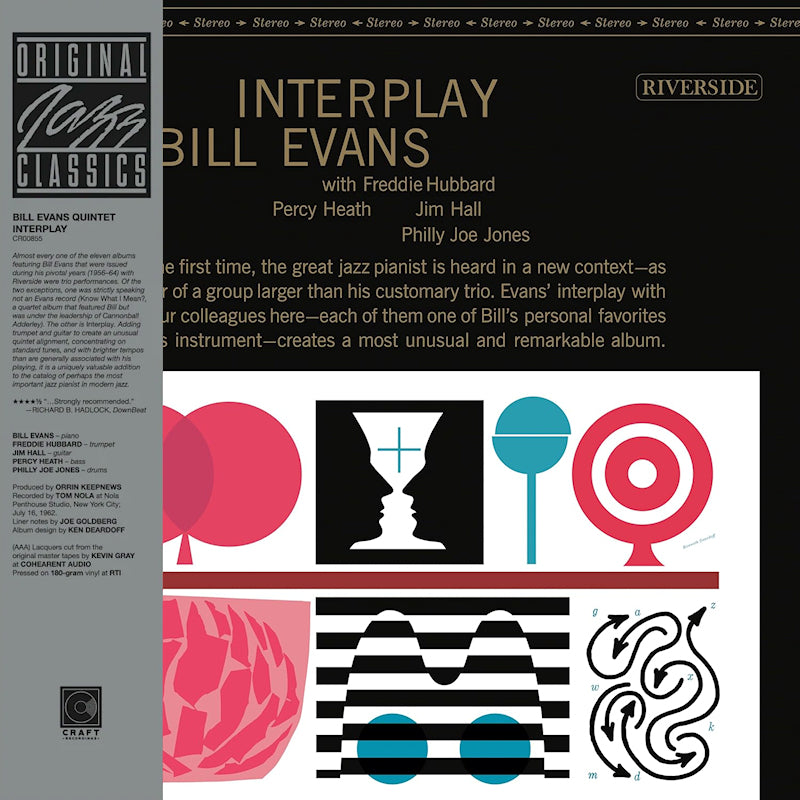 Bill Evans Quintet - Interplay (Reissue LP)