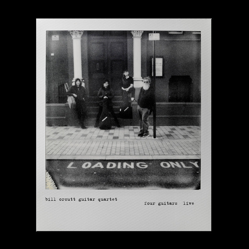 Bill Orcutt Guitar Quartet - Four guitars live (LP)