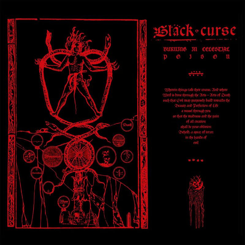 Black Curse - Burning in celestial poison (LP)
