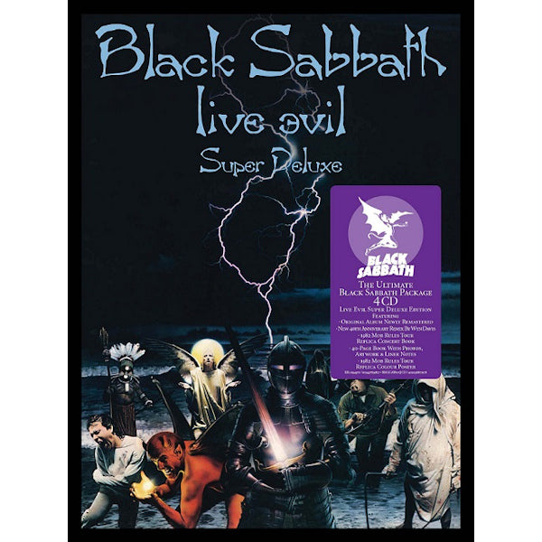 Black Sabbath - Live evil (Super Deluxe 40th Anniversary Edition CD)