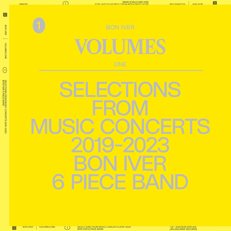 Bon Iver - Volumes one: selections from music concerts 2019-2023 (LP)