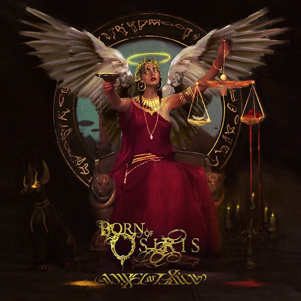 Born Of Osiris - Angel or alien (Ultra Clear W/ Neon Pink & Black Splatter Vinyl, Transparent, Coloured Vinyl LP)