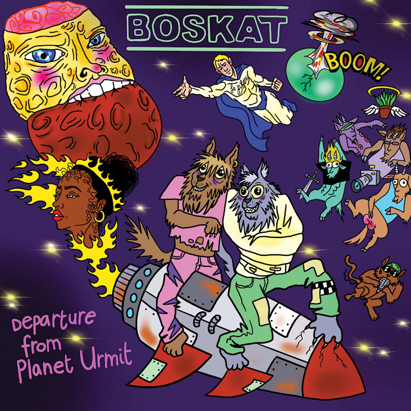 Boskat - Departure from planet urmit (Coloured Vinyl LP)