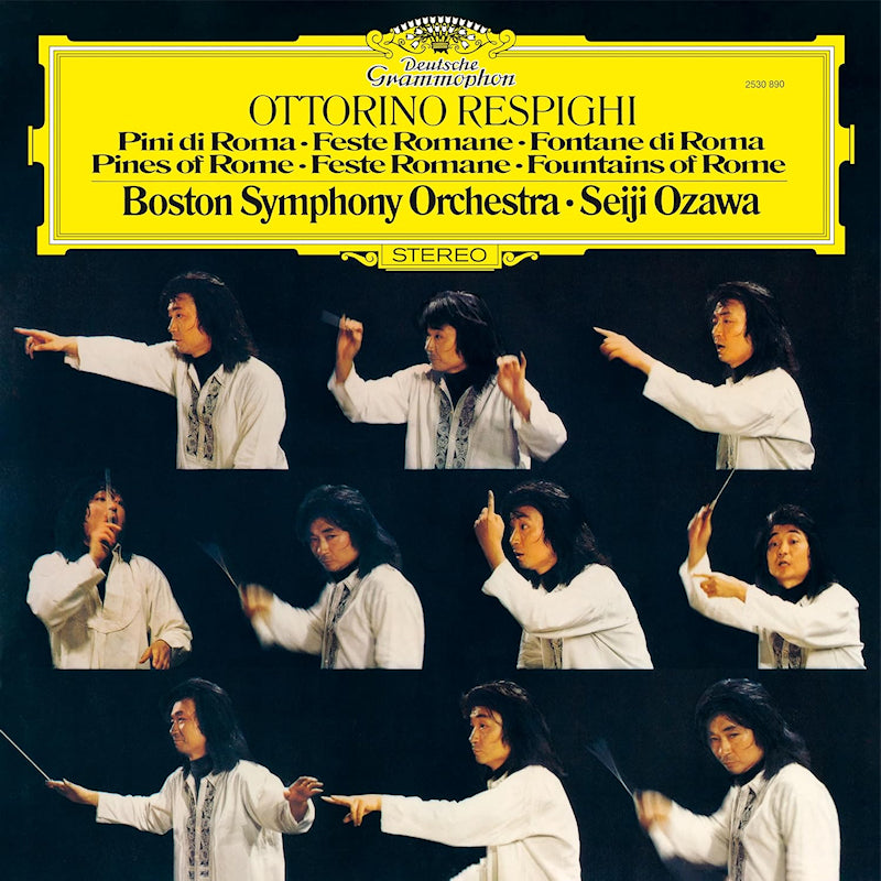 Seiji Ozawa Boston Symphony Orchestra - Respighi: pines of rome, p. 141; roman festivals, (High Quality LP)