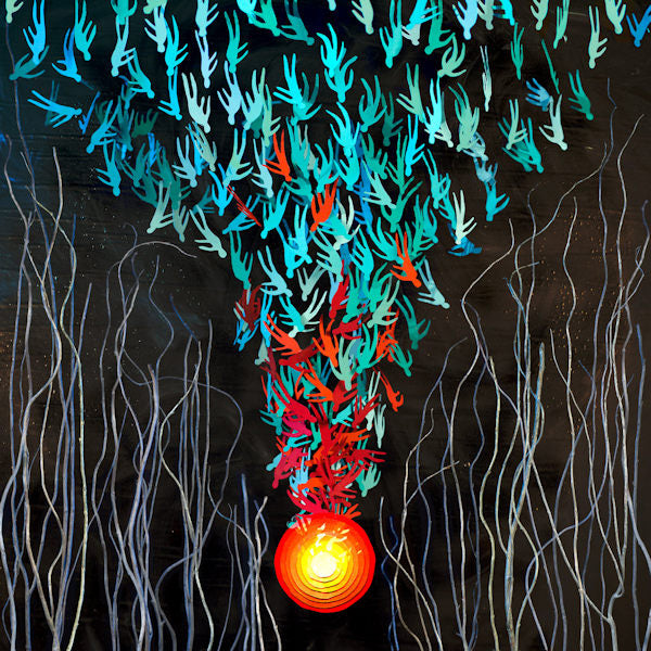 Bright Eyes - Down in the weeds, where the world once was (.. Where the World Once Was -Red/Orange Vinyl-, Coloured Vinyl LP)