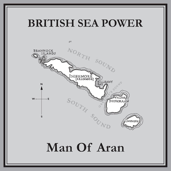 British Sea Power - Man of aran -ltd. coloured edition- (Yellow Blue Vinyl, Coloured Vinyl LP)