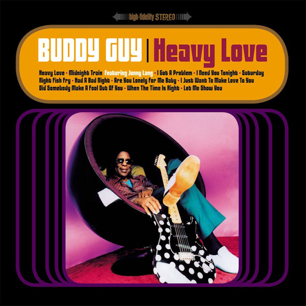 Guy, Buddy - Heavy love (180gr/Gatefold/25th Ann./1500 Cps Pink & Purple Marbled, High Quality, Gatefold Sleeve, Coloured Vinyl LP)