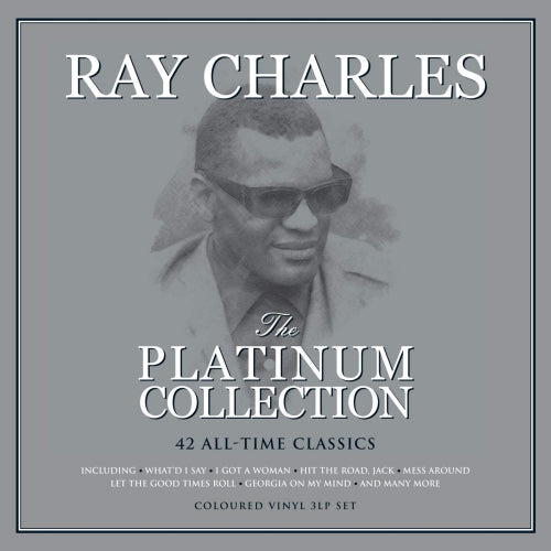 Ray Charles - Platinum collection (.. Collection / White Vinyl, Gatefold Sleeve, Coloured Vinyl LP)
