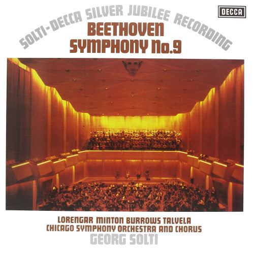 Ludwig Van Beethoven - Symphony no.9 (Chicago Symphony Chorus & Orchestra / 180gr., High Quality, Gatefold Sleeve LP)
