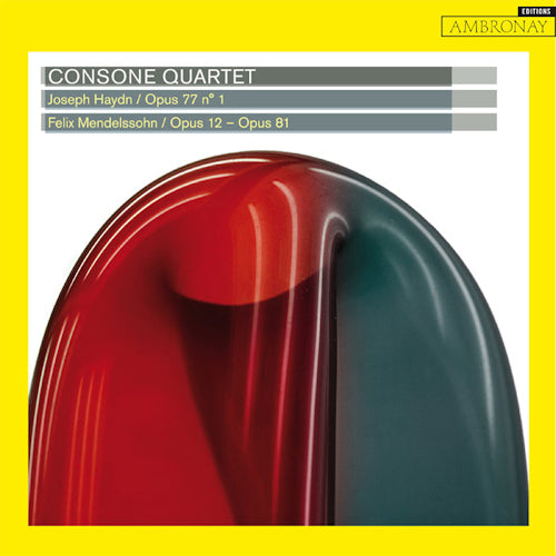 Haydn/mendelssohn - String quartets (Consone Quartet CD)
