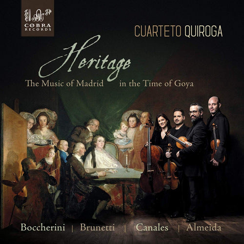 Cuarteto Quiroga - Heritage - the music of madrid in the time of (Works By Boccherini/Brunetti/Canales A.O. CD)