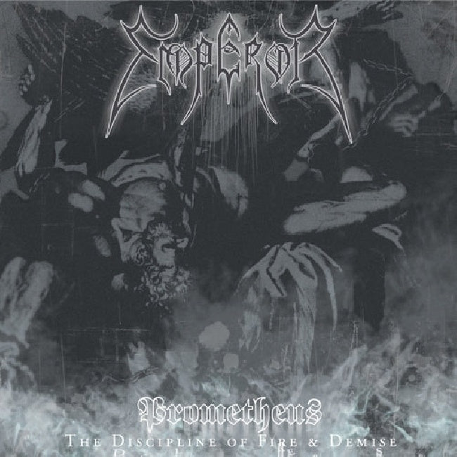 Emperor - Prometheus: the discipline of fire & demise (.. the Discipline of Fire & Demise /Black, Grey & Blue, Coloured Vinyl, Half Speed, Reissue, Limited Edition LP)
