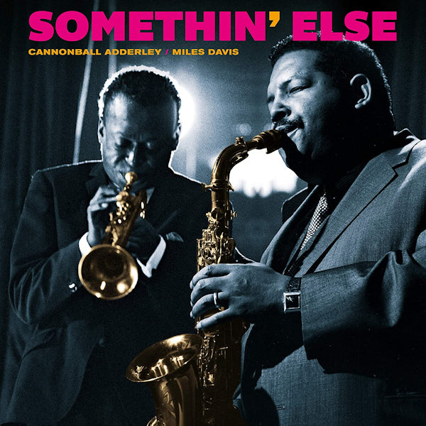 Cannonball Adderley / Miles Davis - Somethin' else (Solid Blue Virgin Vinyl / 180gr., High Quality, Coloured Vinyl LP)