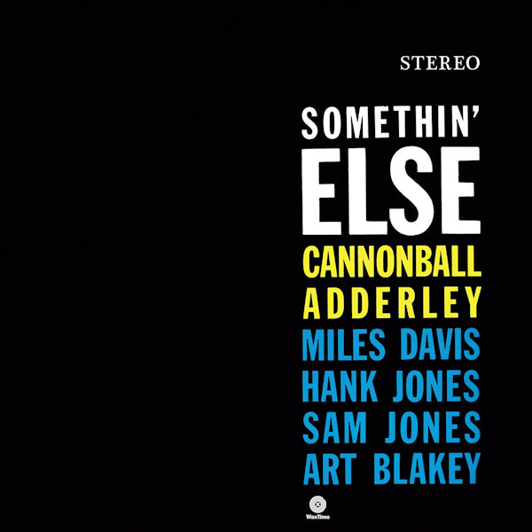 Cannonball Adderley - Somethin' else (LP)