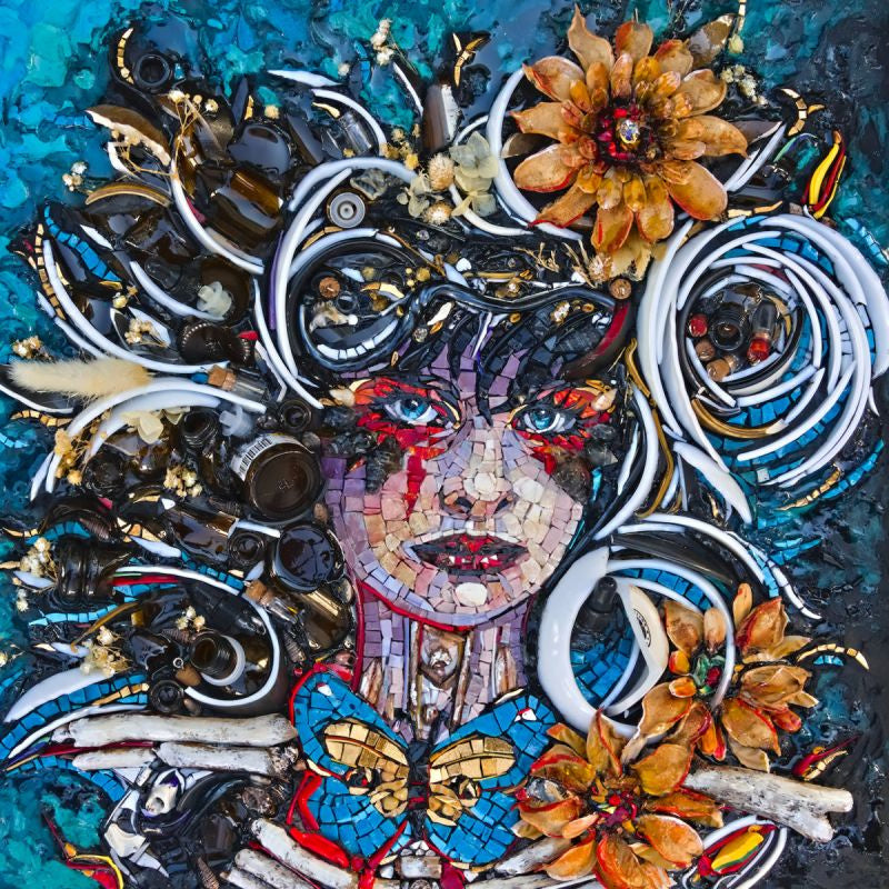 Capstan - The mosaic (Aqua, Gatefold Sleeve, Coloured Vinyl LP)