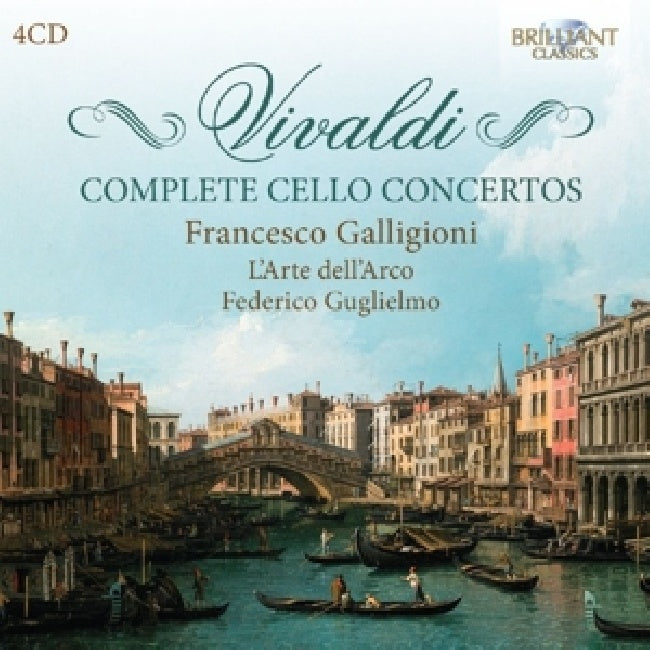 A. Vivaldi - Complete cello concertos (L'arte Dell'arco/F.Guglielmo/Francesco Galligioni CD)