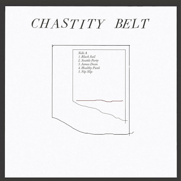 Chastity Belt - No regerts (10th Anniversary Black & White Swirl Vinyl LP)