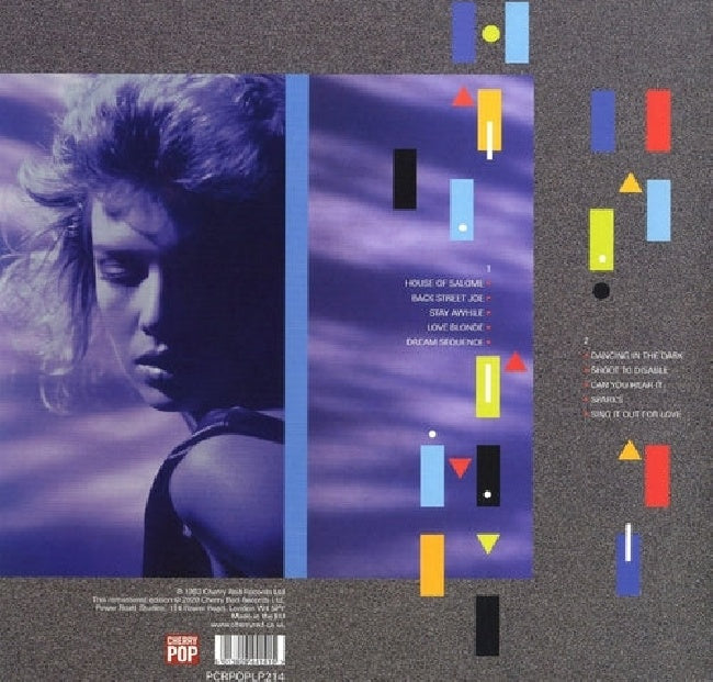 Kim Wilde - Catch as catch can (.. Catch Can / Clear With Blue Splatter Vinyl Edition, Transparent, Coloured Vinyl LP)