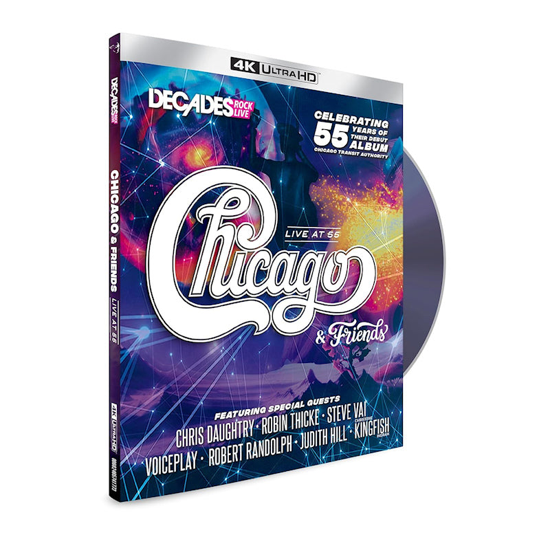 Chicago - Live at 55 (4K UHD blu ray movie)