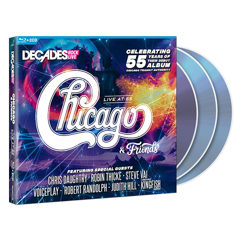 Chicago - Live at 55 (CD+Blu-Ray Blu Ray disc music)