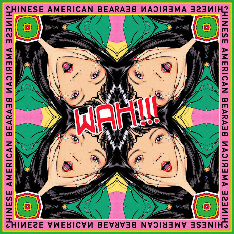 Chinese American Bear - Wah!!! (strawberry pink) (Strawberry Pink, Coloured Vinyl LP)